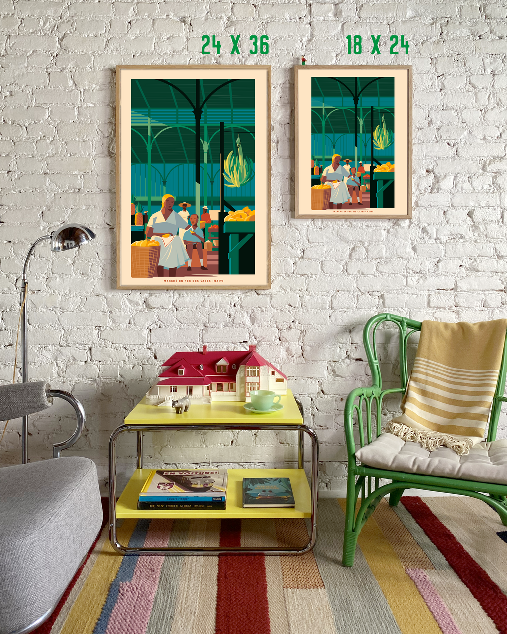 Marché en fer des Cayes, Haïti