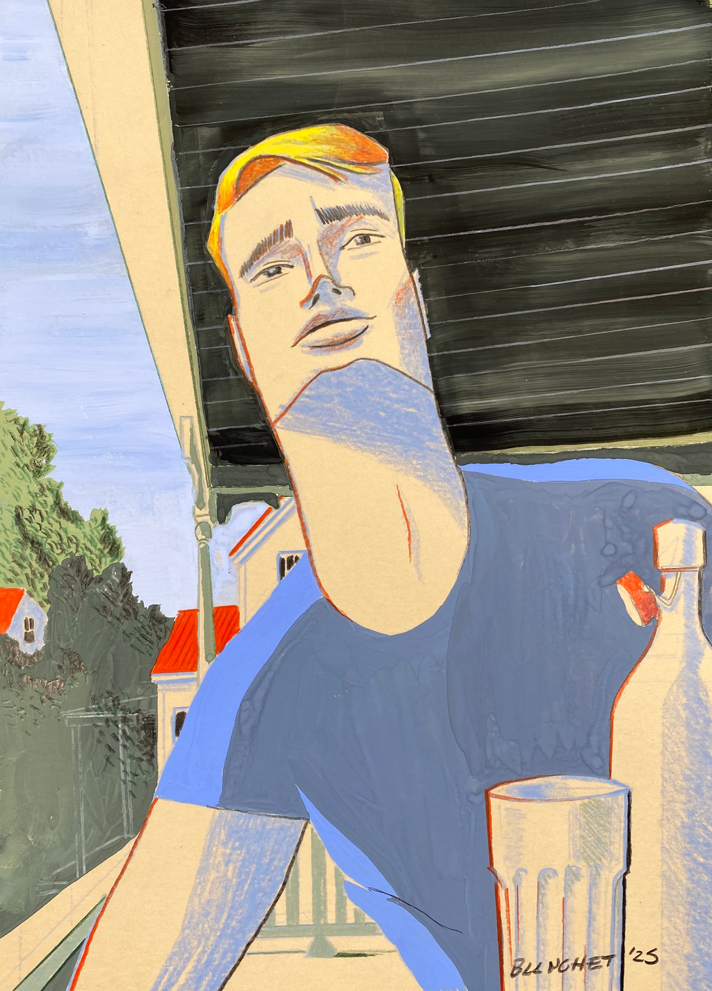 C'est à cet instant précis qu'elle le trouva banal.