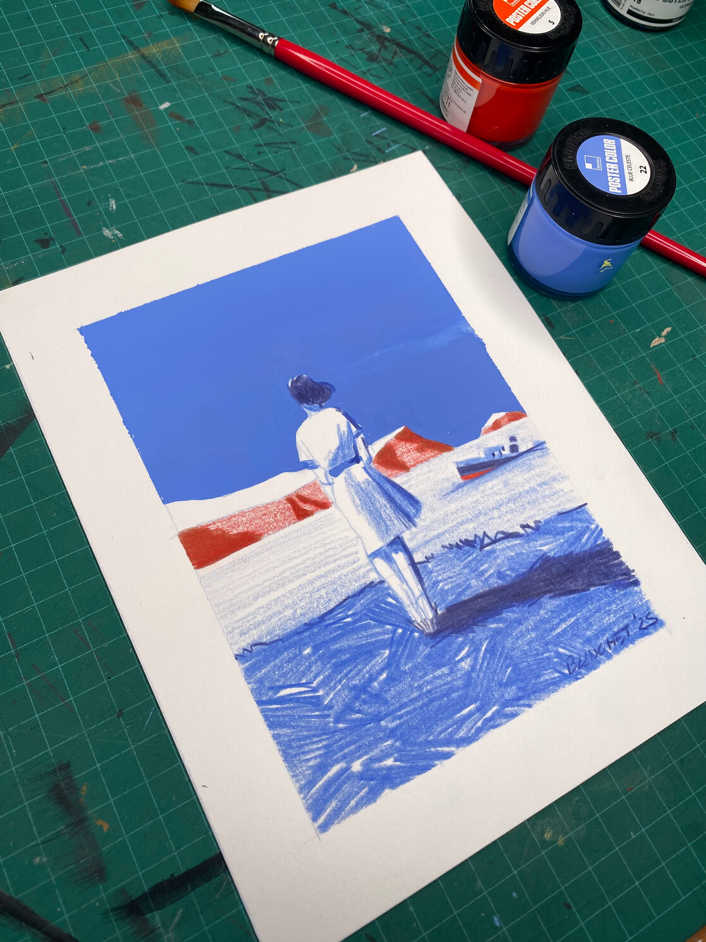 Les vacances (SOLD / VENDU)