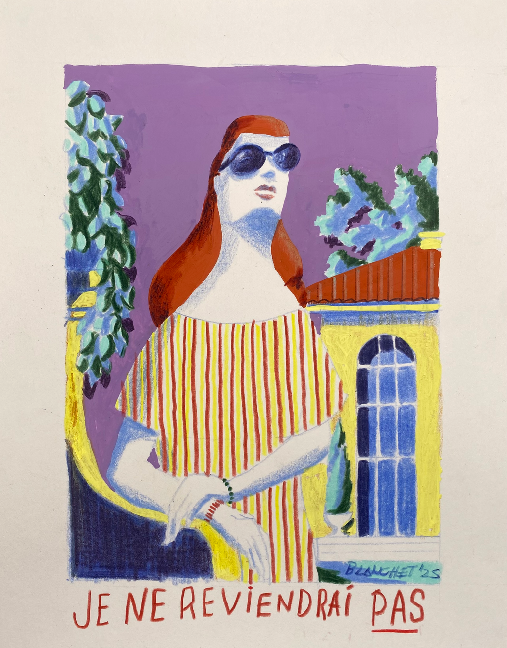 Je ne reviendrai pas. (SOLD / VENDU)