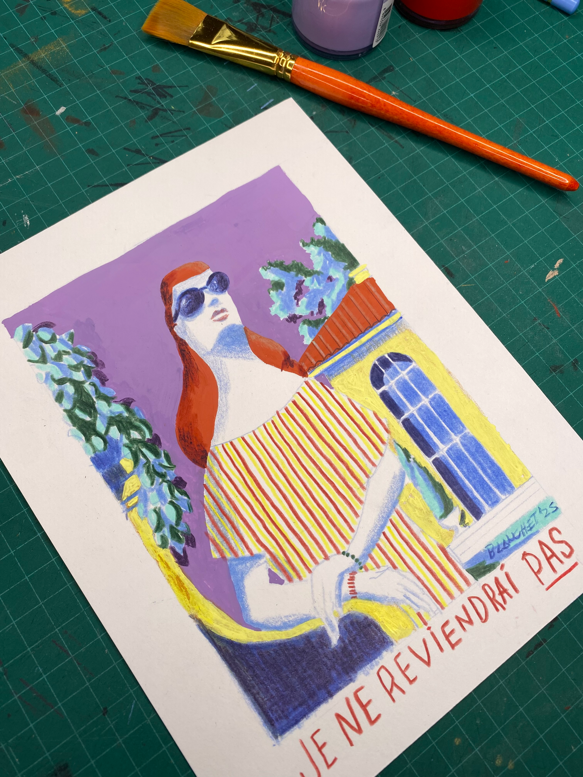 Je ne reviendrai pas. (SOLD / VENDU)