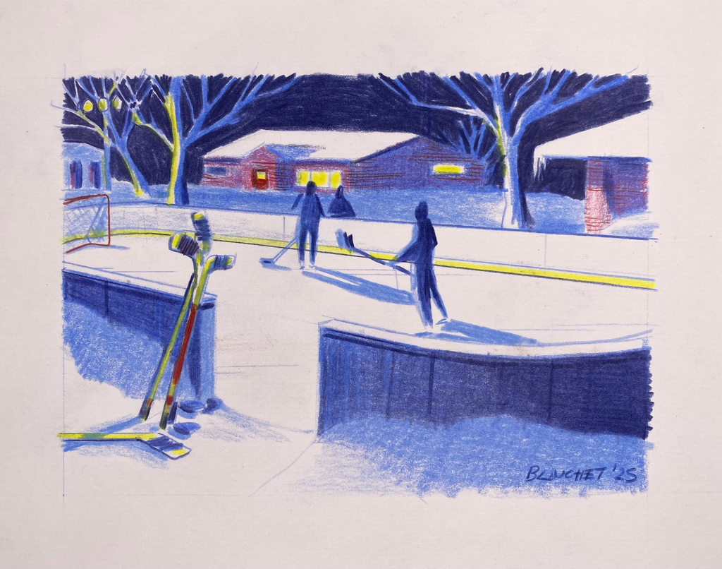 Patinoire / Skating rink (SOLD / VENDU)