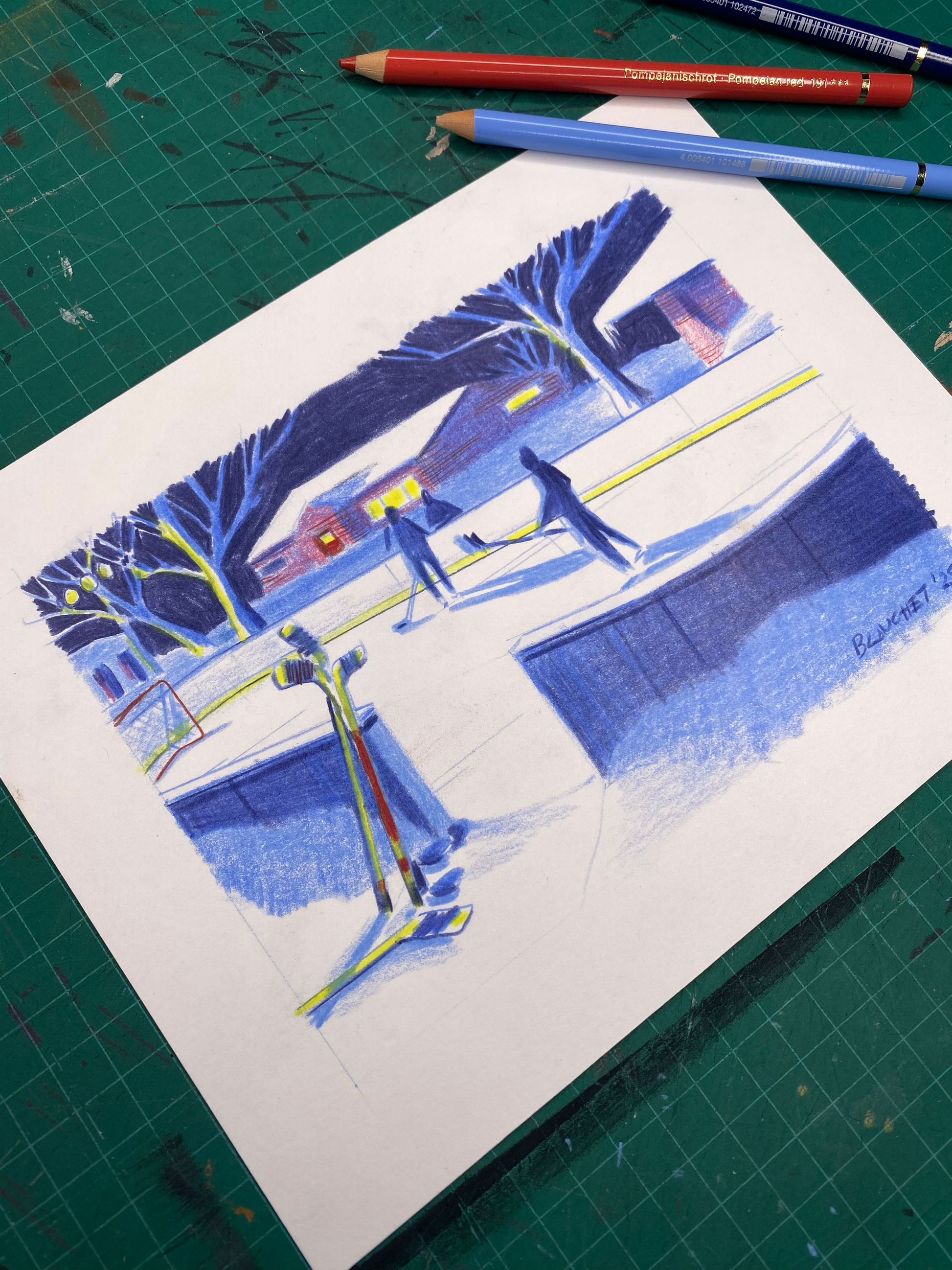 Patinoire / Skating rink (SOLD / VENDU)