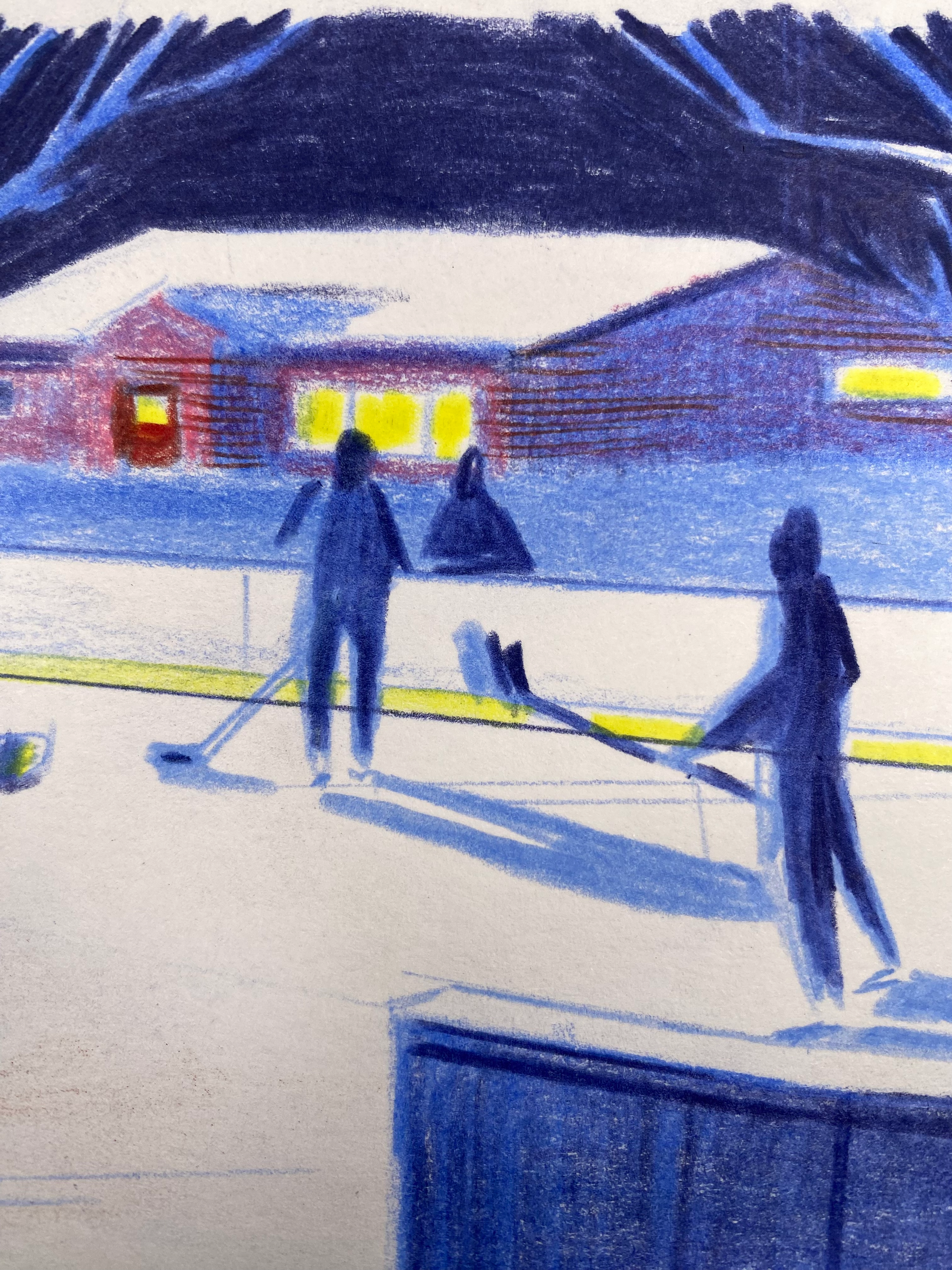 Patinoire / Skating rink (SOLD / VENDU)